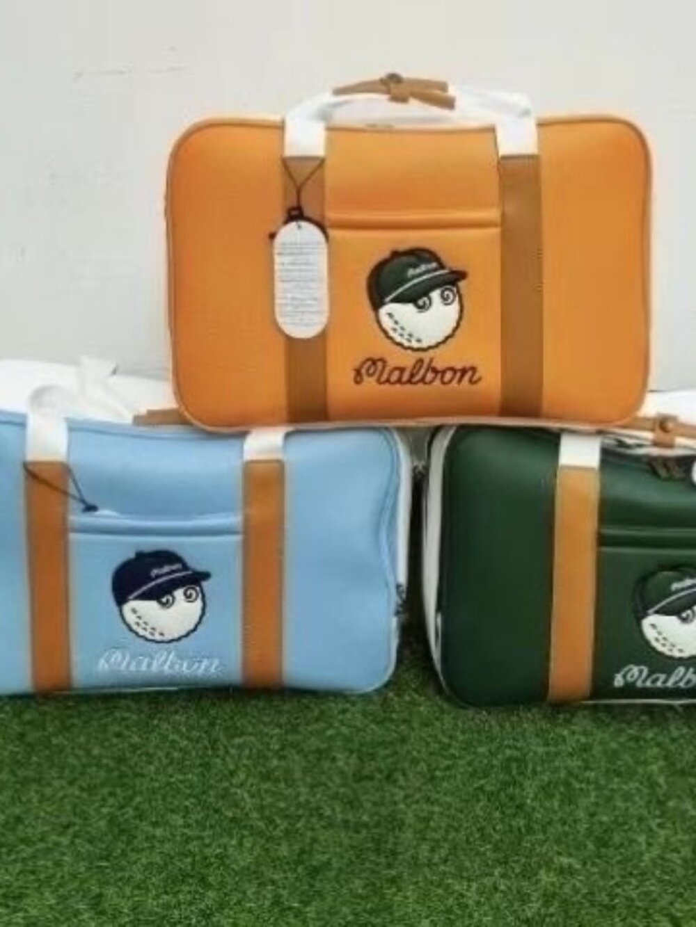 MALBON Golf Bag Storage Bag Shoulder Tote Travel Bag